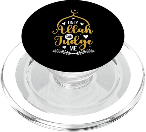 Allah T-Shirt Islamisches Design Only Allah Can Judge PopSockets PopGrip für MagSafe Allah T-Shirt Islamisches Design Only Allah Can Judge PopSockets PopGrip für MagSafe von Muslimisches Shirt für Ramadan Eid Gebet Islam