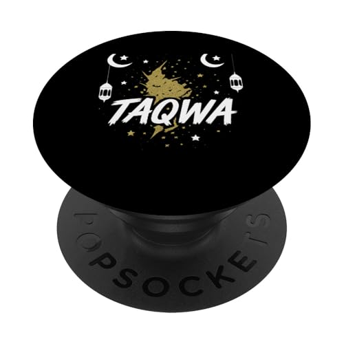 Allah T-Shirt Islamisches Design Taqwa PopSockets Klebender PopGrip Allah T-Shirt Islamisches Design Taqwa PopSockets Klebender PopGrip von Muslimisches Shirt für Ramadan Eid Gebet Islam