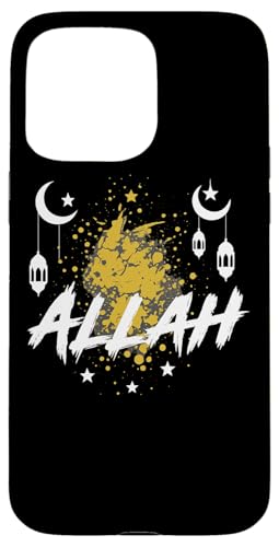 Allah T-Shirt Islamisches Design mit arabischer Kalligrafi Hülle für iPhone 15 Pro Max Allah T-Shirt Islamisches Design mit arabischer Kalligrafi Hülle für iPhone 15 Pro Max von Muslimisches Shirt für Ramadan Eid Gebet Islam