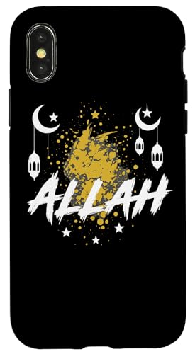 Allah T-Shirt Islamisches Design mit arabischer Kalligrafi Hülle für iPhone X/XS Allah T-Shirt Islamisches Design mit arabischer Kalligrafi Hülle für iPhone X/XS von Muslimisches Shirt für Ramadan Eid Gebet Islam