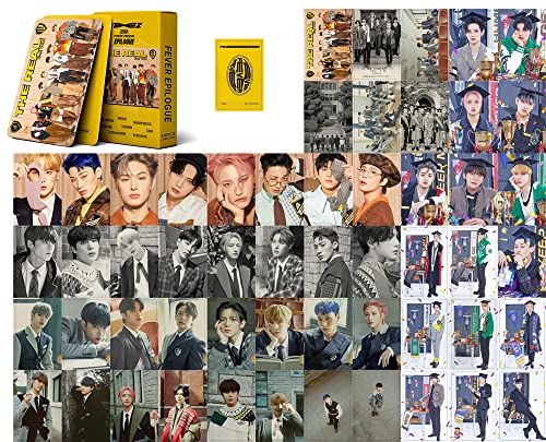 55 Stück Ateez Photocards Ateez Zero: Fever Epilogue Album Lomo Karten Ateez 2021 Mini Lomo Cards Kpop Ateez Mini Poster Karten Geschenk von Fans(ep 2) von Musolaree