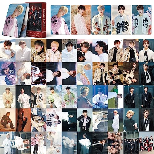 55 Stück Kpop ENHYPEN Photokarte Opfer Enhypen Lomo Karten Enhypen Eat Me Up Album Lomo Karten für Fans Neulinge (Opfer) von Musolaree