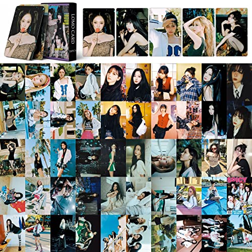 AESPA Spicy Lomo Photocards AESPA My World neues Album Lomo Karten AESPA Mini Foto Karten Kpop AESPA Photocards Set Geschenk für Fans (Spicy) von Musolaree