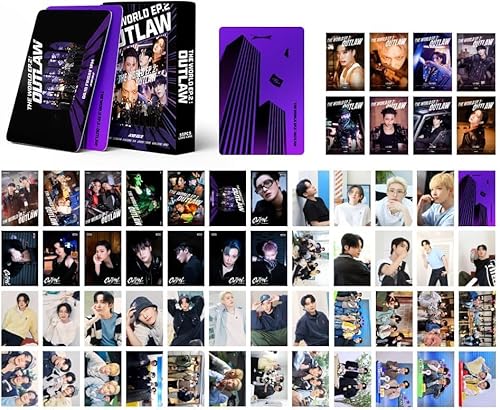 ATEEZ Photocards ATEEZ THE WORLD EP.2: OUTLAW Neues Album ATEEZ Fotokarten Postkarten Poster für Fans Geschenk (OL-1) von Musolaree