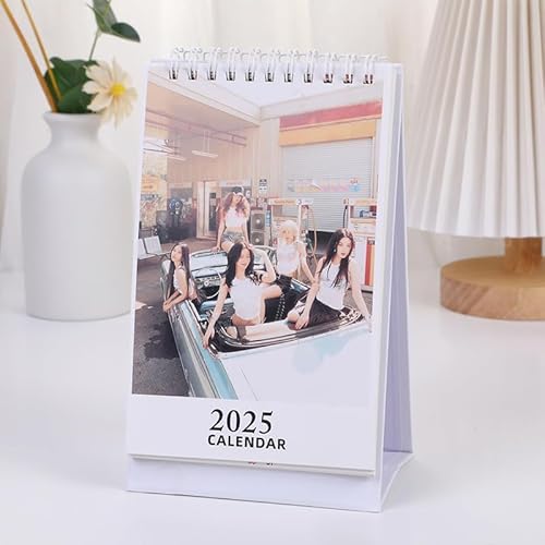 2025 (G) I-DLE I Sway Tischkalender Kpop (G) I-DLE 2025 Kalender Schreibtischdekoration Tischkalender für Fans von Musolera