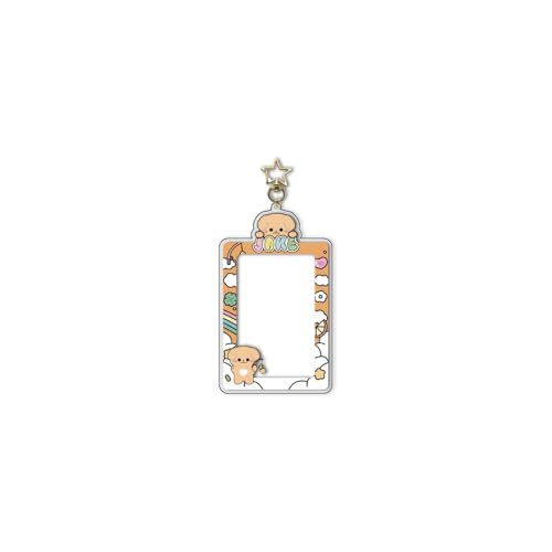 Enhypen Fotokarten, Schlüsselanhänger, Halterung für Photocard, Badge, wasserdicht, Kawaii, Fotohalter, Karten, Idole, Schutz, Cartoon, Bankkarten, Schlüsselanhänger, für Kinder, DIY (JAKE) von Musolera