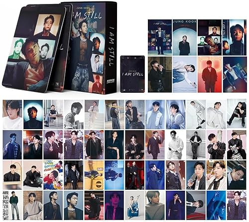 Musolera Jungkook Fotokarten Jungkook I AM Still Neues Album Mini Poster Sammlung für Army Fans von Musolera