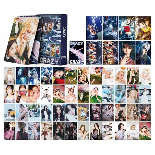 Musolera Le Serafim Fotokarten Crazy Le Serafim Neues Album Karten Merch Cards Le Serafim Photocards Set für Fans (CRAZY1) von Musolera