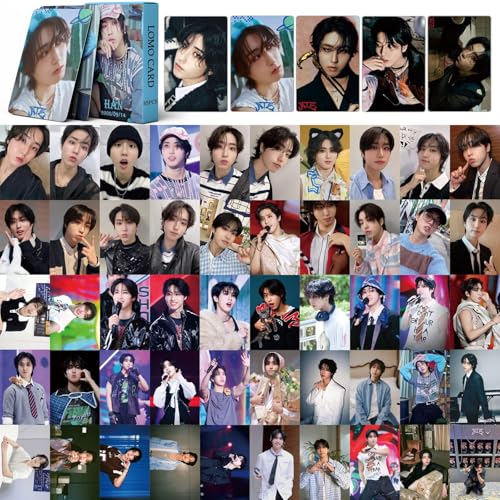 Musolera Stray Kids Photocards Stray Kids Mitgliedskarten, neues Album, Geschenk-Set, Mini-Poster für Fans, Geschenk (HAN) von Musolera