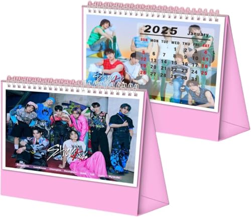 Stray Kids Schreibtischkalender Kpop Stray Kids 2025, Tischkalender für Fans (Sk-1) von Musolera