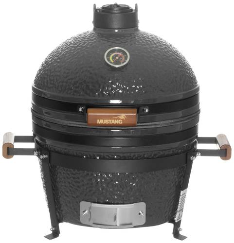 Mustang Grill Kamado S Holzkohle Holzkohle-Grill Thermometer im Deckel Grill-Fläche (Durchmesser)=3 von Mustang Grill