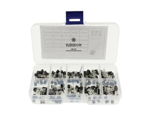 Mustpoint 200 Stück TO-92 10 Werte NPN PNP BC327 2N2907 2N3906 S8050 C1815 Transistor Mustpoint 200 Stück TO-92 10 Werte NPN PNP BC327 2N2907 2N3906 S8050 C1815 Transistor von Mustpoint