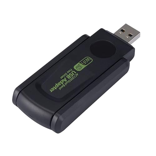 USB 3.0 Adapter 600M/1300M 2.4G 5G Gigabit Dual Band WiFi Wireless Netzwerkkarte von Mustpoint