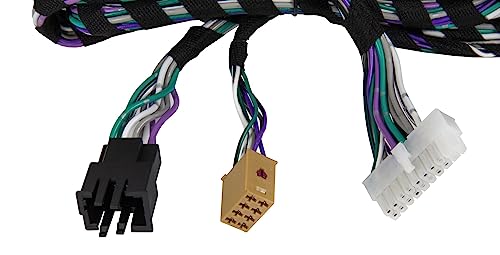 MUSWAY MPK-QSC25-M Quadlock Adapterkabel auf 20 PIN Molex für M4+/M6v2/M6 2,5 Meter von Musway