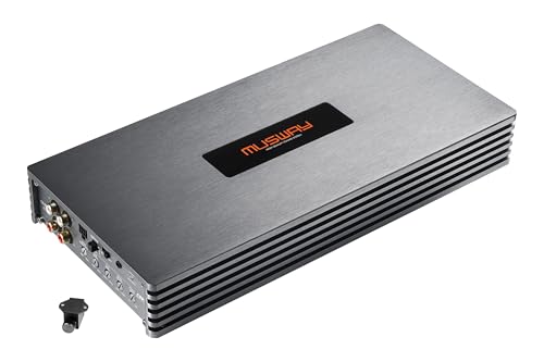MUSWAY ONE2000 - MONO CLASS D Car-Hifi Verstärker mit 2000 Watt RMS und Pegel-Fernbedienung von Musway