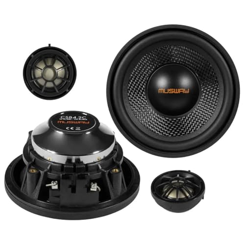 Musway CSB4.2C - 10 cm Komponenten-Lautsprecher mit 120 Watt (RMS: 60 Watt) - für BMW E, F, G von Musway