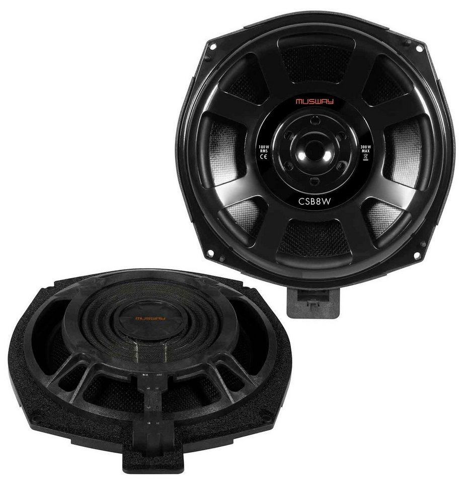 Musway CSB8W 20 CM (8) SUBWOOFER PAAR BMW E / F / G MODELLE Auto-Lautsprecher (180 W, Musway CSB8W, 20 CM (8) SUBWOOFER PAAR FÜR BMW E / F / G MODELLE) von Musway