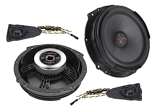 Musway CSVT8.2C | 20 cm (8') Fahrzeugspezifisches Lautsprecher System für Volkswagen T5 / T6 Vans von Musway