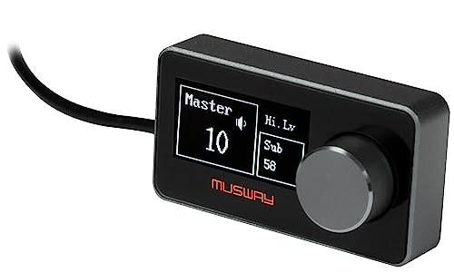 Musway DRC1 | Compact Remote Controller, Fernbedienung mit Display von Musway