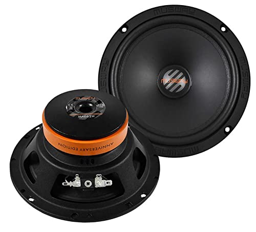 Musway MAE6.2W - 16,5 cm Tiefmitteltöner-Lautsprecher mit 200 Watt (RMS: 100 Watt) von Musway