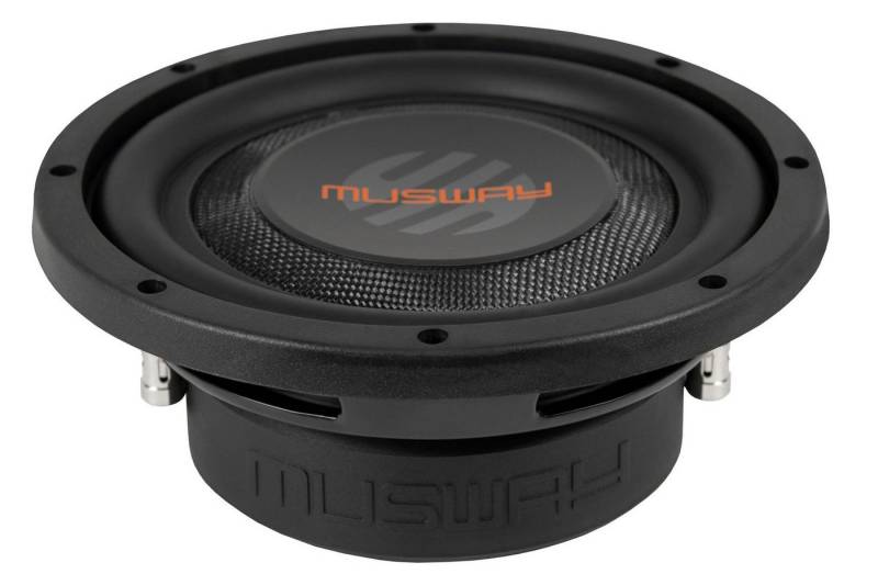 Musway MWS822 8" FLAT Subwoofer 8" (20 cm) FLACH Subwoofer 2 + 2 Ohm Auto-Subwoofer (Musway MWS822, 8“ FLAT Subwoofer 8“ (20 cm) FLACH Subwoofer) von Musway
