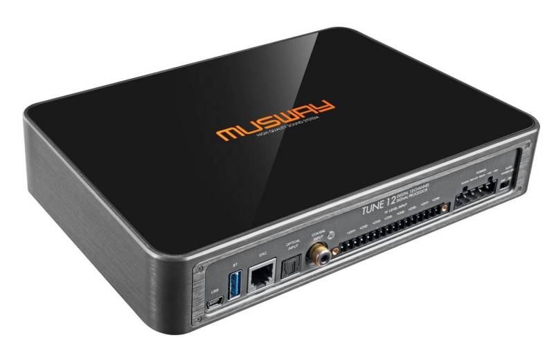 Musway TUNE12 12 Kanal High End DSP Soundprozessor PC APP-STEUERUNG Verstärker von Musway
