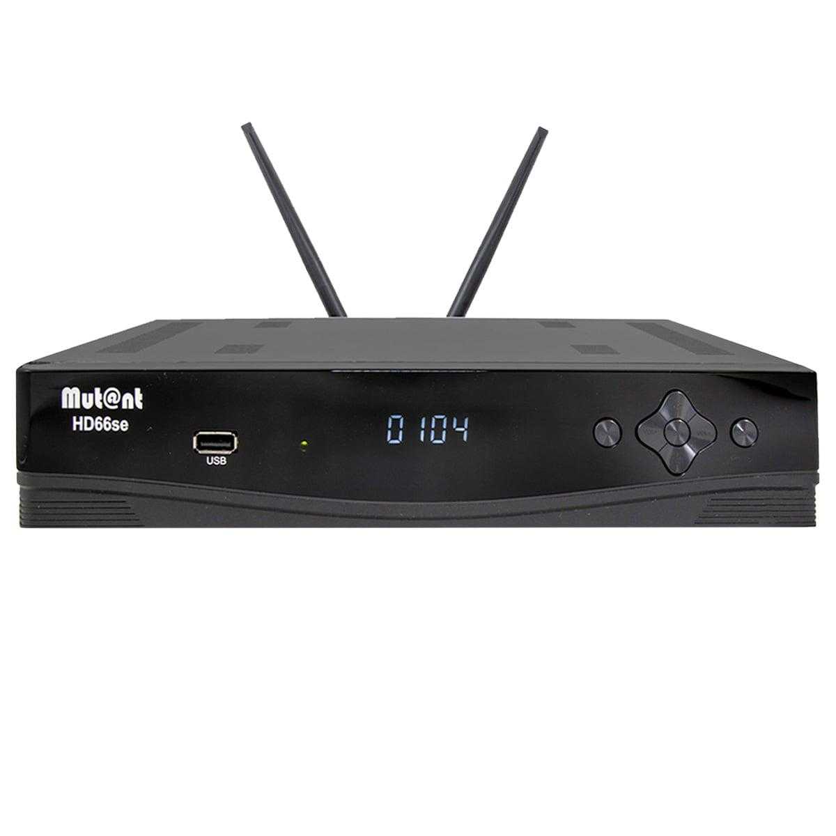 Mutant HD66 SE 4K UHD Linux E2 Combo-Receiver (1x DVB-S2X 1x DVB-C/T2 PVR WiFi LAN MicroSD CA) 1TB von Mut@nt