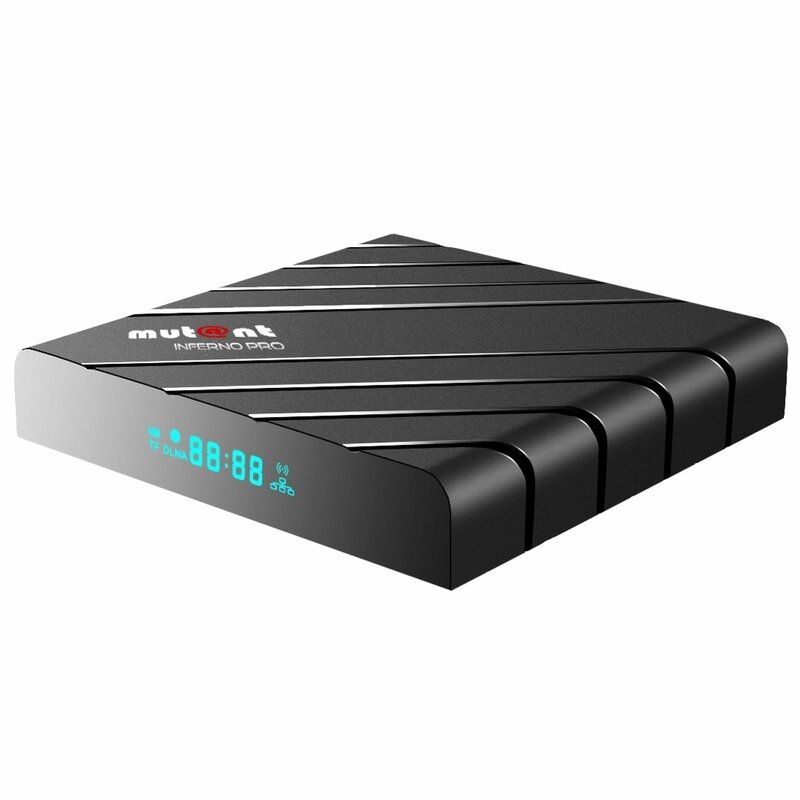 Mutant Inferno PRO 8K 30FPS / 4K 60FPS Android 9.0 Dual-WLAN USB HDMI TV IP Receiver von Mutant