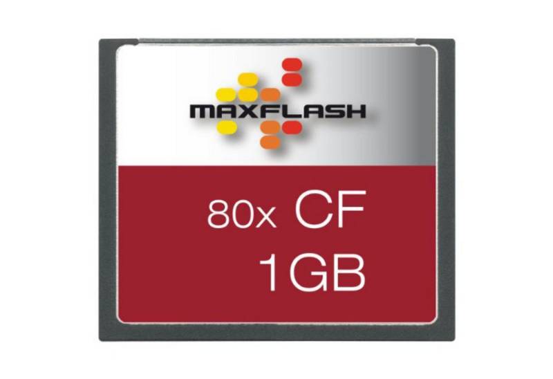 Mutec Speicherkarte (MaxFlash CF Card / 1 GB - Speicherkarte) von Mutec