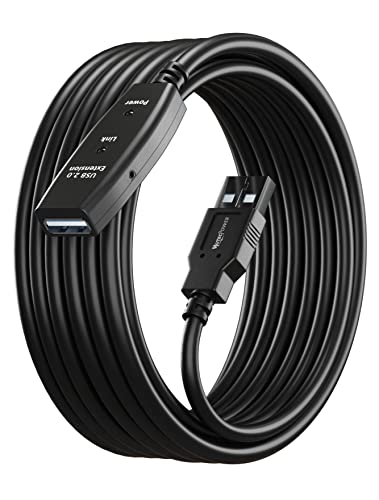 MutecPower 10m USB 2.0 Aktiv kabel männlich zu weiblich - Kabel mit Verlängerung Chipsatz - Repeater-/Verlängerungskabel - 10 meter MutecPower 10m USB 2.0 Aktiv kabel männlich zu weiblich - Kabel mit Verlängerung Chipsatz - Repeater-/Verlängerungskabel - 10 meter von MutecPower