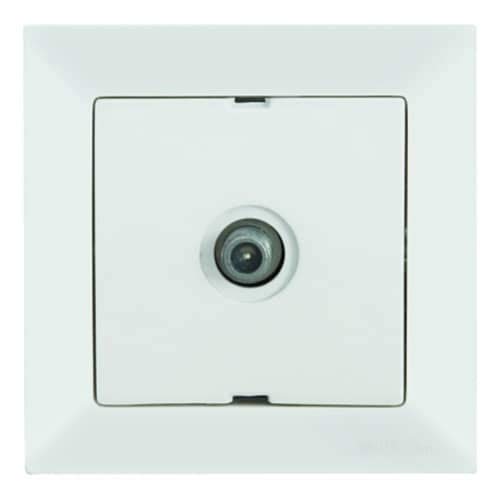 Mutlusan Candela Sat TV Steckdose Antennendose F Stecker Weiss von Mutlusan