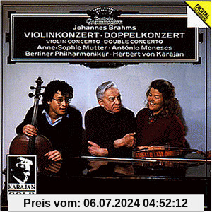 Violinkonzert / Doppelkonzert von Mutter/Meneses/Karajan/Bp