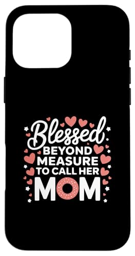 Mutter Mutterschaft Mama Mutter Mama Mütter Tag Hülle für iPhone 16 Pro Max Mutter Mutterschaft Mama Mutter Mama Mütter Tag Hülle für iPhone 16 Pro Max von Mutter Mama Mama Muttertag