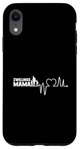 Mama Und Zwillinge Herzschlag Hülle für iPhone XR von Mutter Zwillingsmama Muttertag Zwillinge