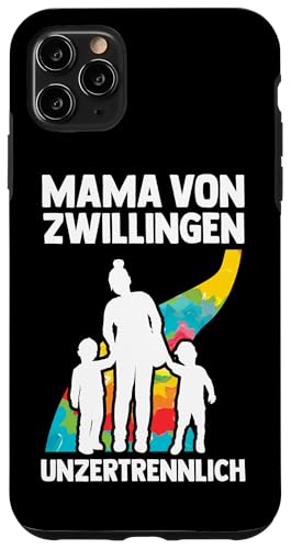 Mama Und Zwillinge Hülle für iPhone 11 Pro Max von Mutter Zwillingsmama Muttertag Zwillinge