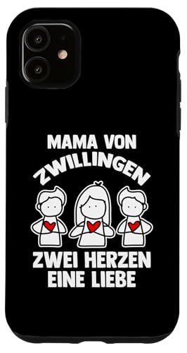Mama Und Zwillinge Hülle für iPhone 11 von Mutter Zwillingsmama Muttertag Zwillinge