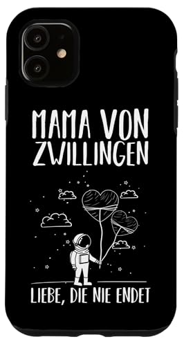 Mama Und Zwillinge Hülle für iPhone 11 von Mutter Zwillingsmama Muttertag Zwillinge