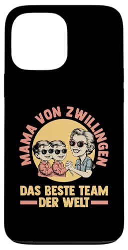 Mama Und Zwillinge Hülle für iPhone 13 Pro Max von Mutter Zwillingsmama Muttertag Zwillinge