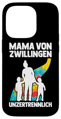 Mama Und Zwillinge Hülle für iPhone 14 Pro von Mutter Zwillingsmama Muttertag Zwillinge