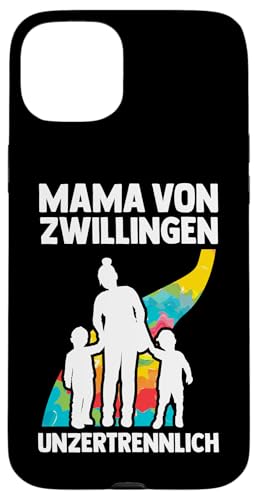 Mama Und Zwillinge Hülle für iPhone 15 Plus von Mutter Zwillingsmama Muttertag Zwillinge