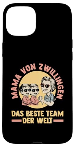 Mama Und Zwillinge Hülle für iPhone 15 Plus von Mutter Zwillingsmama Muttertag Zwillinge