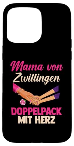 Mama Und Zwillinge Hülle für iPhone 15 Pro Max Mama Und Zwillinge Hülle für iPhone 15 Pro Max von Mutter Zwillingsmama Muttertag Zwillinge