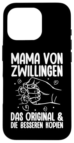 Mama Und Zwillinge Hülle für iPhone 16 Pro von Mutter Zwillingsmama Muttertag Zwillinge