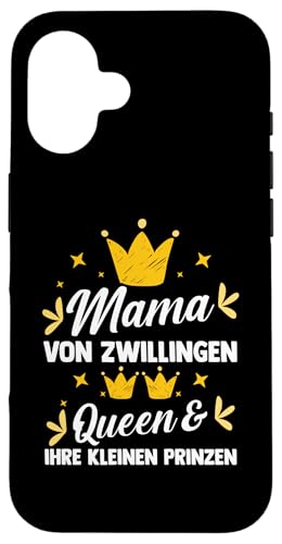 Mama Und Zwillinge Hülle für iPhone 16 von Mutter Zwillingsmama Muttertag Zwillinge