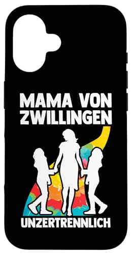 Mama Und Zwillinge Hülle für iPhone 16 von Mutter Zwillingsmama Muttertag Zwillinge
