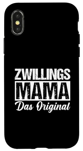 Mama Und Zwillinge Hülle für iPhone X/XS Mama Und Zwillinge Hülle für iPhone X/XS von Mutter Zwillingsmama Muttertag Zwillinge