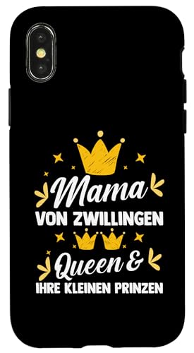 Mama Und Zwillinge Hülle für iPhone X/XS Mama Und Zwillinge Hülle für iPhone X/XS von Mutter Zwillingsmama Muttertag Zwillinge