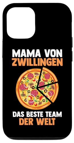 Mama Und Zwillinge Pizza Hülle für iPhone 12/12 Pro von Mutter Zwillingsmama Muttertag Zwillinge