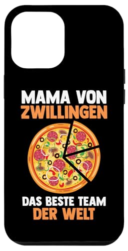 Mama Und Zwillinge Pizza Hülle für iPhone 12 Pro Max von Mutter Zwillingsmama Muttertag Zwillinge