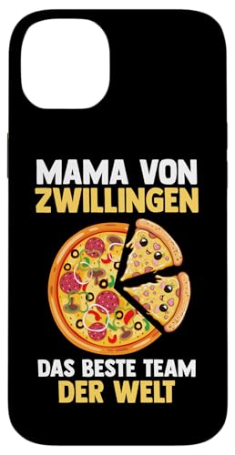 Mama Und Zwillinge Pizza Hülle für iPhone 14 Plus von Mutter Zwillingsmama Muttertag Zwillinge